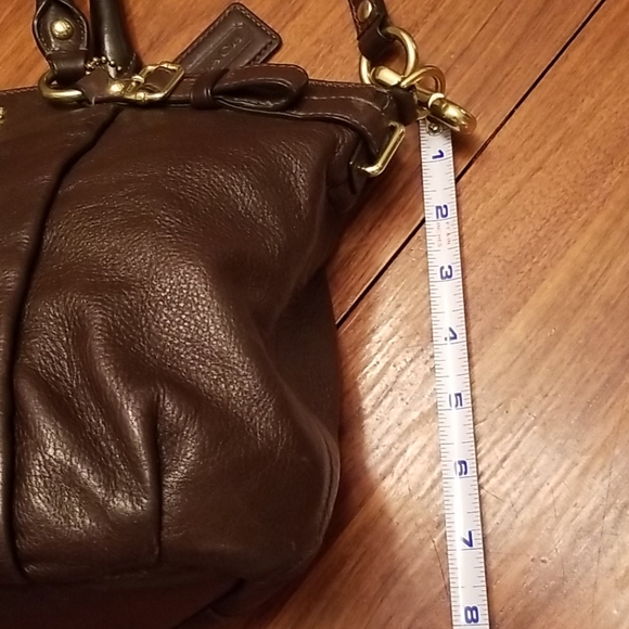 Coach Madison bown leather purse! GORGEOUS! - Picture 3 of 9